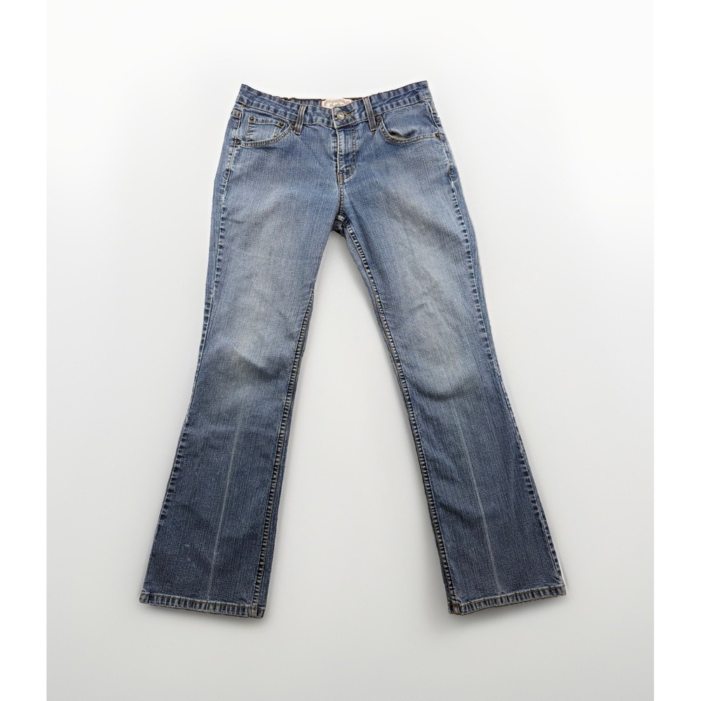 Levi Strauss Signature Stretch Low Rise Bootcut Jeans Misses 8M Size 29x29